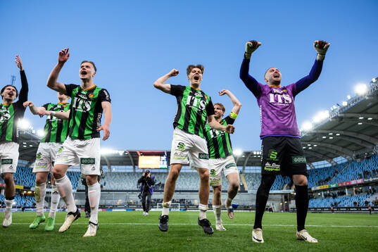 GAIS Alexander Ahl Holmström, Axel Henriksson och Mergim
