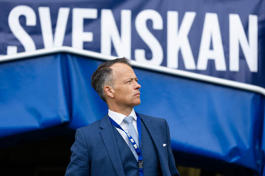 IFK Göteborgs ordförande Rickard Berkling innan