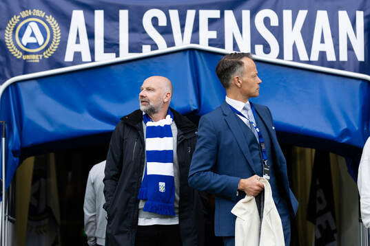 IFK Göteborgs klubbdirektör Håkan Mild och ordförande