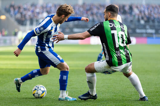 IFK Göteborgs Arbnor Mucolli och GAIS Mervan Celik