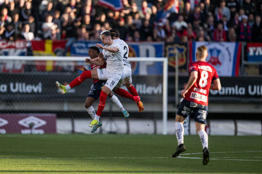 Örgrytes Aydarus Abukar och Helsingborgs Ervin Gigovic och