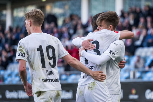 Helsingborgs Benjamin Örn, Wilhelm Loeper och Adrian