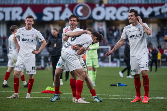 Helsingborgs Wilhelm Loeper och Jon Birkfeldt