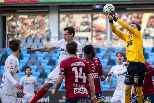 Örgrytes målvakt Hampus Gustafsson