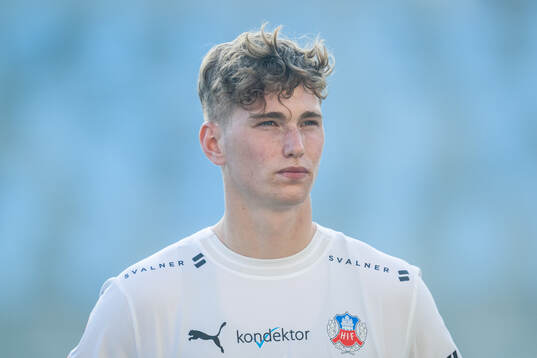 Helsingborgs Benjamin Örn vid line-up
