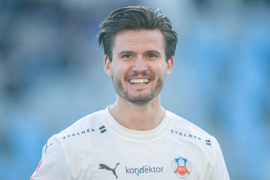 Helsingborgs Wilhelm Loeper vid line-up