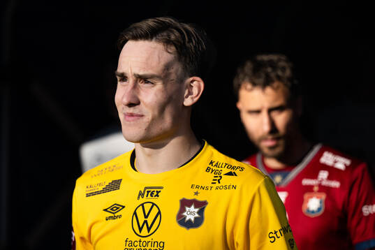 Örgrytes målvakt Hampus Gustafsson