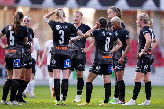 Växjö DFFs spelare deppar