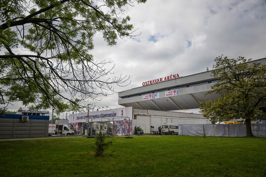 Exterior view of Ostravar Arena