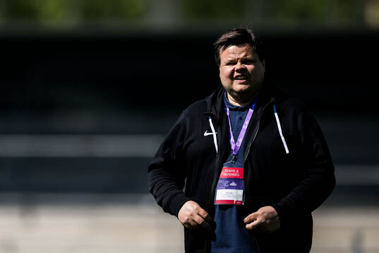 Head coach Børje Sørensen of Norway
