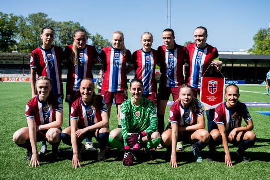 The starting eleven of Norway