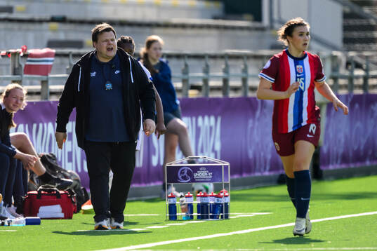 Head coach Børje Sørensen of Norway