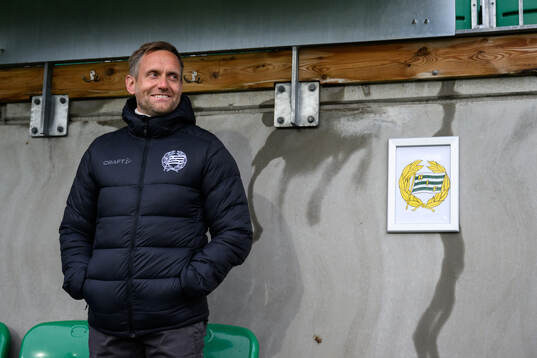 Hammarbys tränare Martin Sjögren