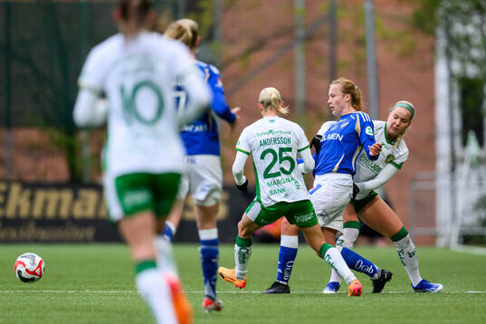 IFK Norrköpings Sara Kanutte Fornes och Hammarbys Eva