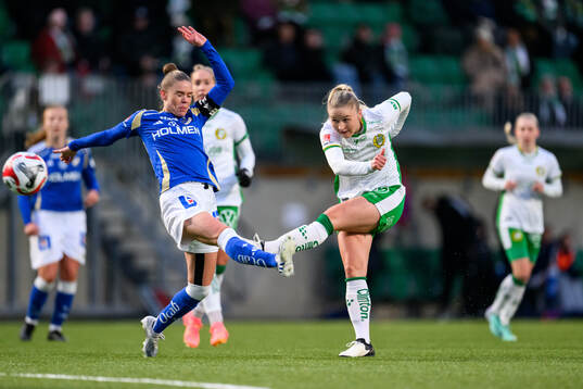 IFK Norrköpings My Cato och Hammarbys Anna Jøsendal