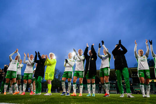 Hammarbys spelare jublar
