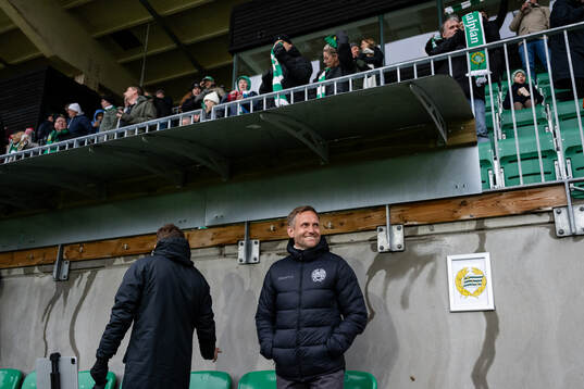 Hammarbys tränare Martin Sjögren