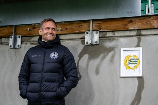 Hammarbys tränare Martin Sjögren
