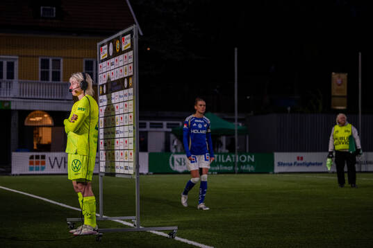 Hammarby målvakt Moa Edrud