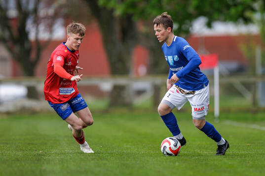 Tvååkers Oliver Brynéus och Norrbys Anton Pärleholt