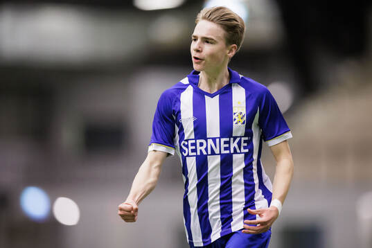 IFK Göteborgs Wilmer Henriksson jublar