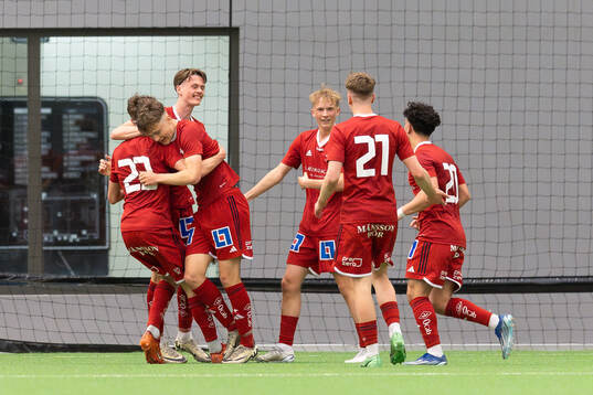 IFK Norrköpings spelare jublar