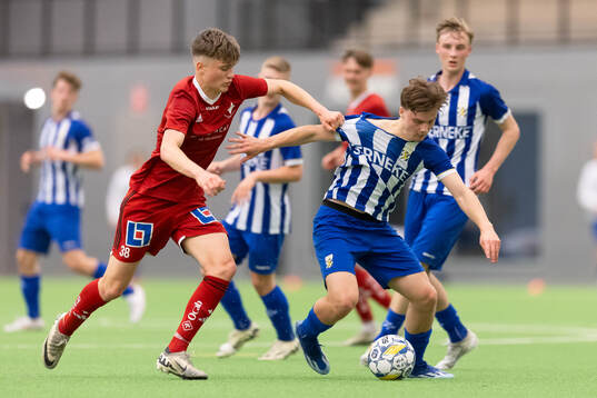 IFK Norrköpings Åke Andersson och IFK Göteborgs Noa