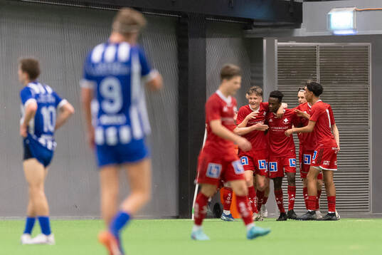 IFK Norrköpings spelare jublar