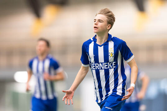 IFK Göteborgs Wilmer Henriksson jublar