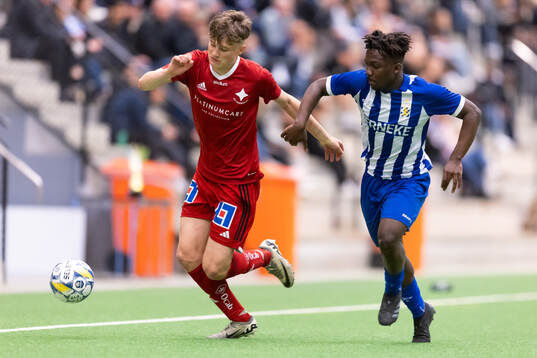 IFK Norrköpings Åke Andersson och IFK Göteborgs Manasse