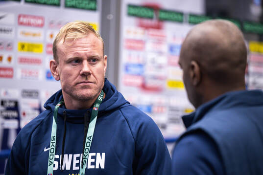 Assistant general manager Patric Hörnqvist of Sweden at a
