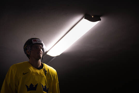 Isac Lundeström of Sweden at a practice session