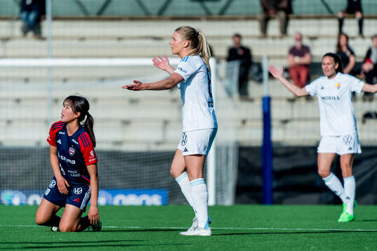 Djurgårdens Nellie Lilja deppar
