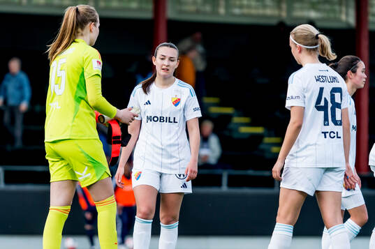 Djurgårdens Lucia Duras deppar