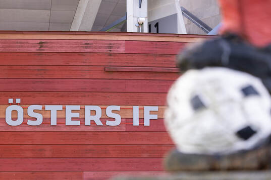 Österskyllt på Visma arena