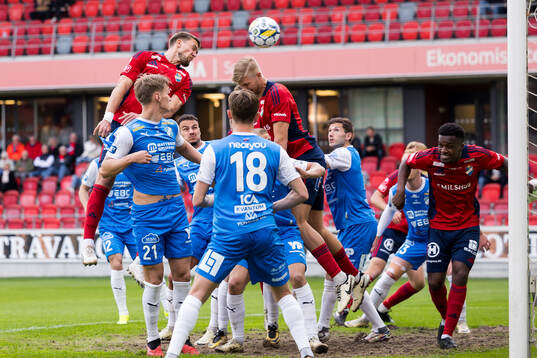 Östers Ivan Kricak gör 1-0