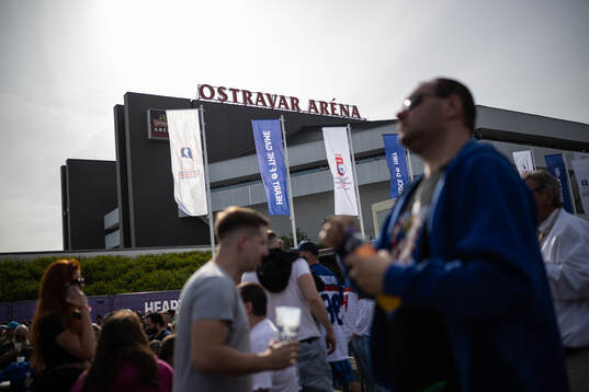 Exterior of Ostravar Arena