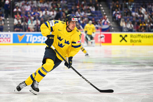 Joel Eriksson Ek of Sweden