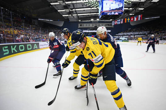 Victor Olofsson of Sweden