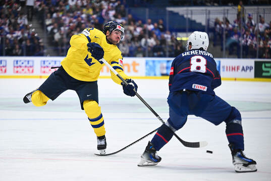 Marcus Johansson of Sweden