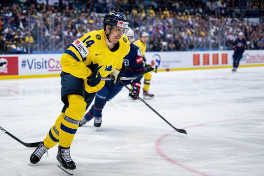Joel Eriksson Ek of Sweden