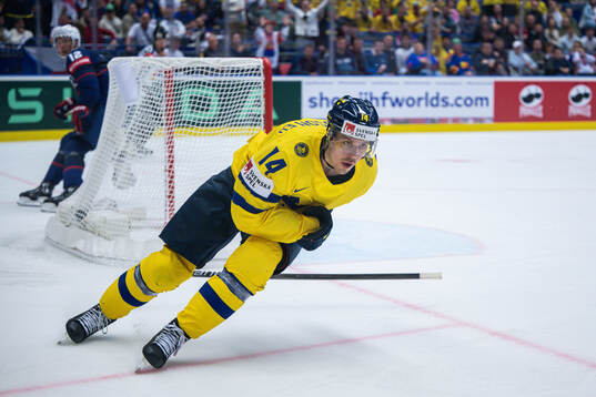 Joel Eriksson Ek of Sweden