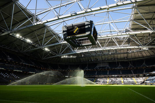 Interiör vy av  Friends Arena