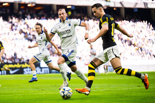 Sirius Jakob Voelkerling Persson and AIKs Bersant Celina
