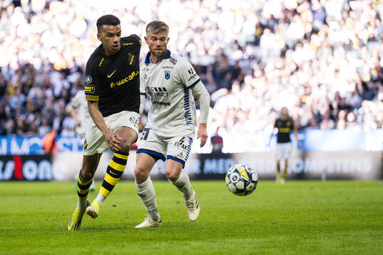 AIKs Rui Manuel Muati Modesto och Sirius Dennis Widgren