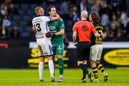 Sirius Jakob Voelkerling Persson, målvakt David Mitov