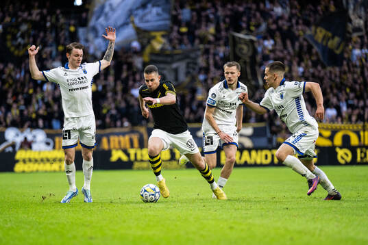 AIKs Dino Besirovic mot Sirius Noel Milleskog, Melker Heier
