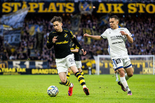 AIKs Victor Goncalves Andersson och Sirius Leo Walta