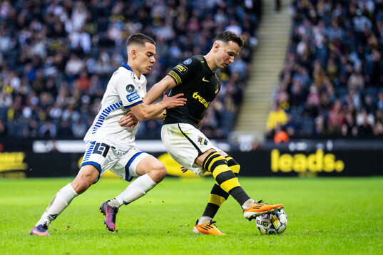 Sirius Leo Walta och AIKs Bersant Celina