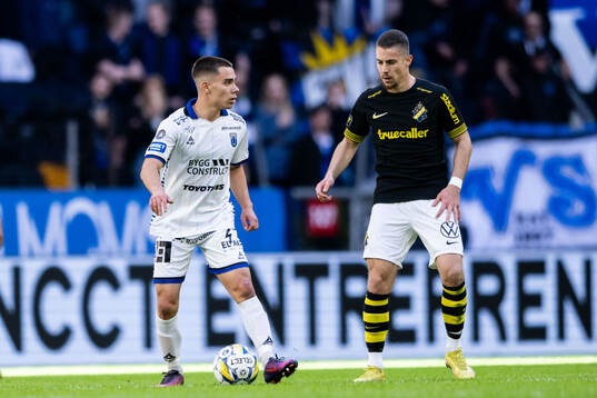 Sirius Leo Walta och AIKs Dino Besirovic